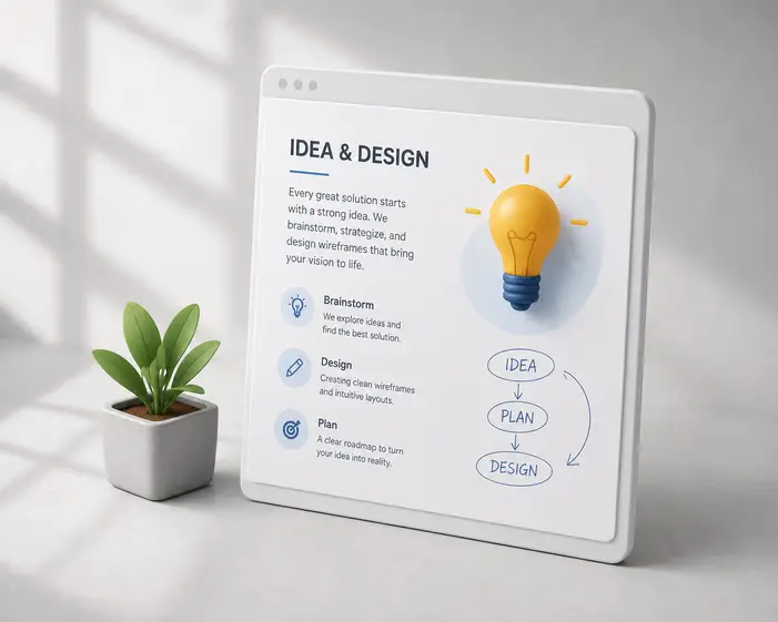 Design wireframes and planning