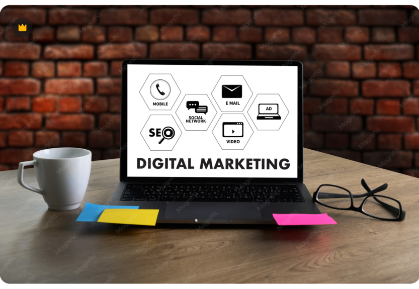 Digital marketing campaign performance dashboard