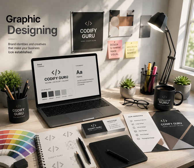 Graphic design services