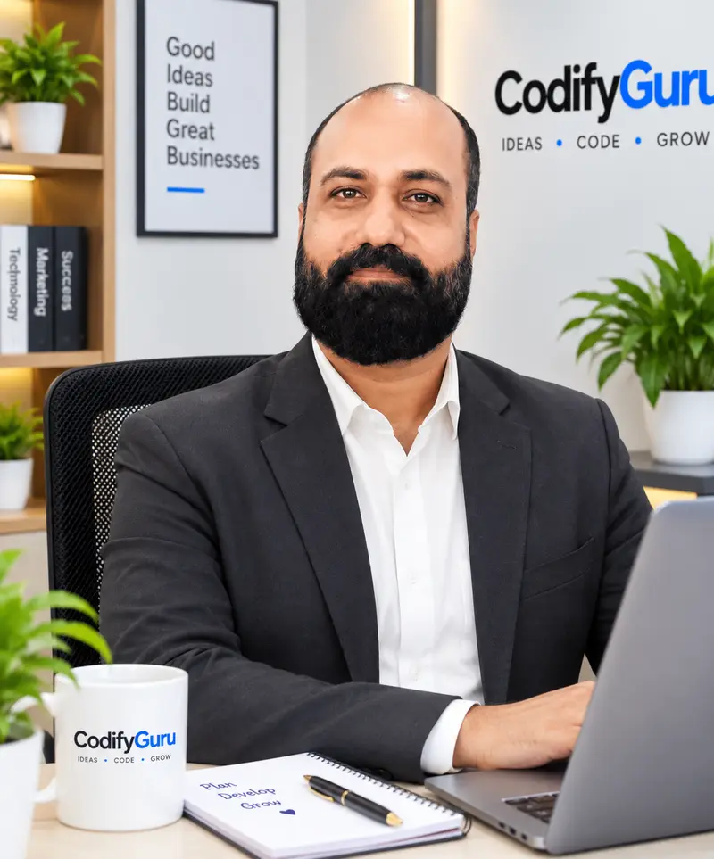 Hardeep Singh, Founder & CEO at Codifyguru
