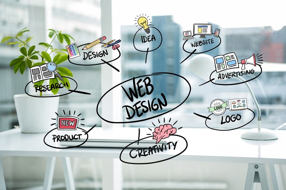 Ecommerce website design reviewed on laptop and desktop