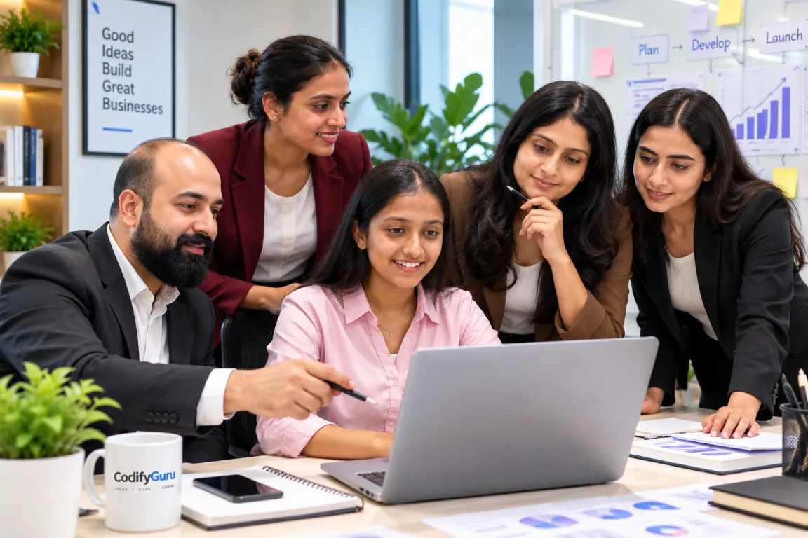 Workshop at Codifyguru with a client team